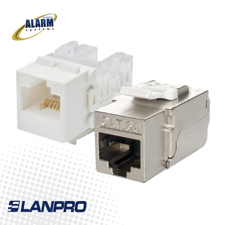 Keystone Jacks RJ45 CAT 6A Alarmsystems Ecuador