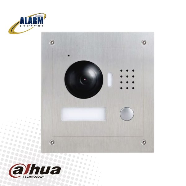 Panel exterior antivandálico para videoportero IP
