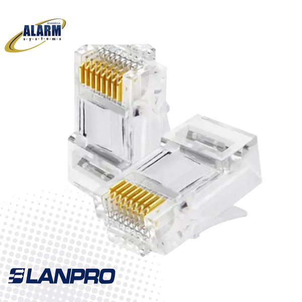 Plug RJ45 8 posiciones y 8 contactos CAT 6