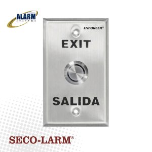 Placas para salir resistente al vandalismo Caja singular