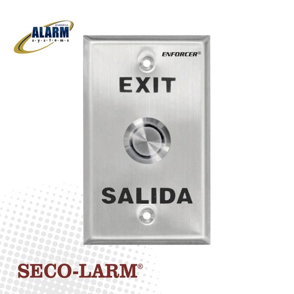 Placas para salir resistente al vandalismo Caja singular