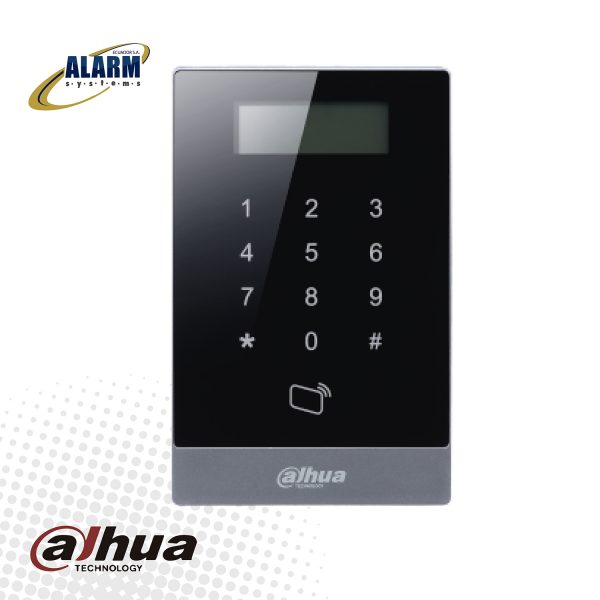 Lector AUTOCONTENIDO independiente LCD Mifare +Teclado IP55a